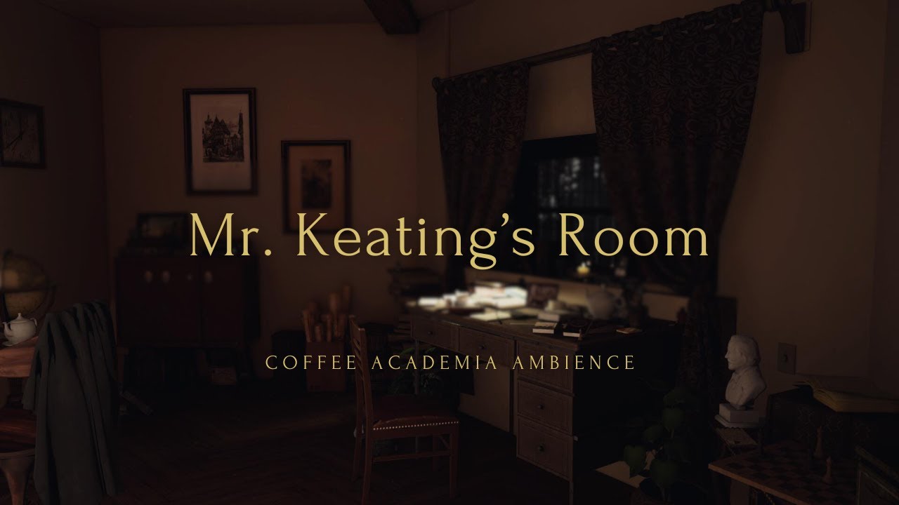Dead Poets Society Ambience | Mr. Keating's Room