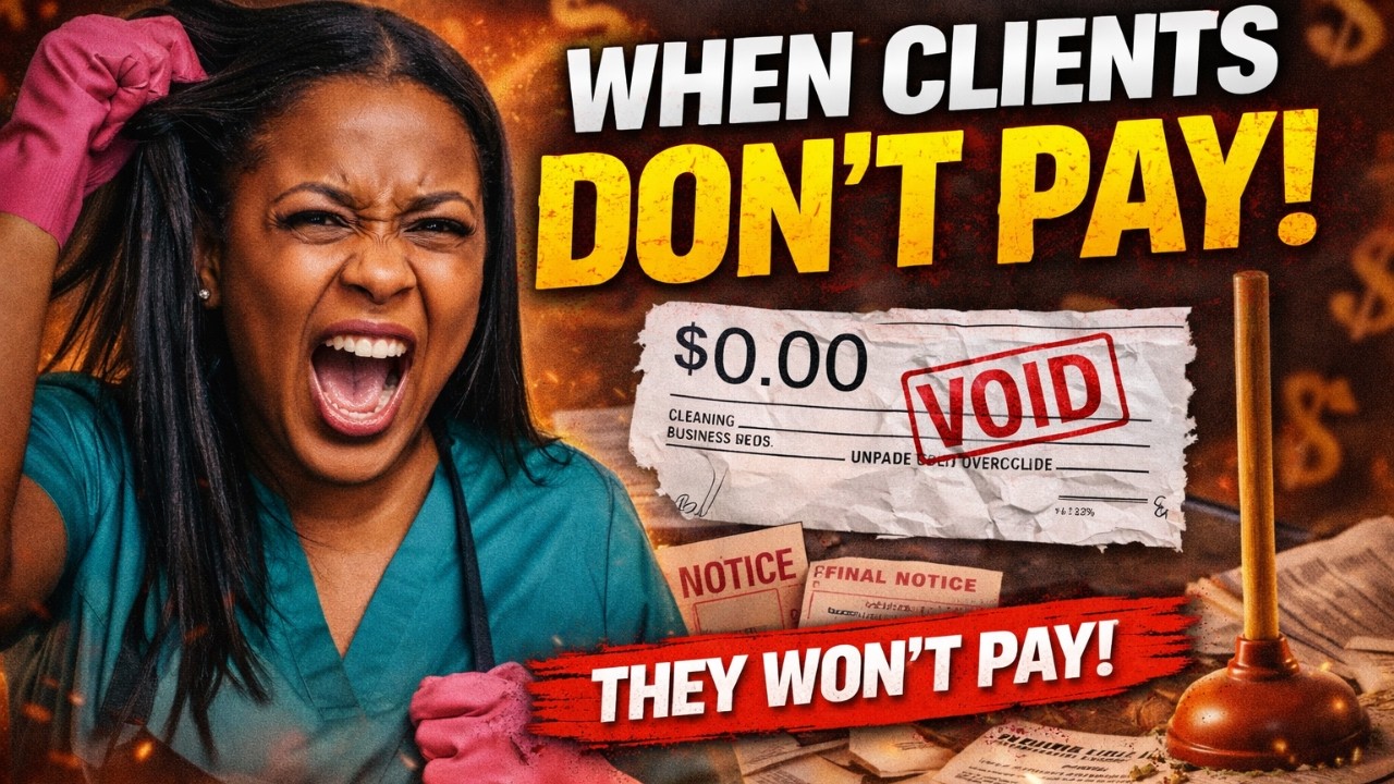 “How to Handle Clients Who Don’t Pay (Cleaning Business Survival Guide)”