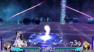 Dissidia - My attempt at the Emperor (Xlink Kai) Emperor vs. Cloud