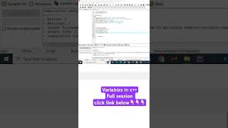 Variables in c++ #coding #programming #education #code