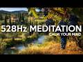 528 Hz Meditation Music | Stress Release & Quiet Mind | Tuscany Vineyard Scene