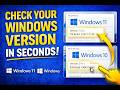 Check Your Windows Version in Seconds (Windows 10/11)