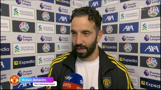 Entrevista a Ruben Amorim tras el partido contra Macthurst Liverpool 1 2 Manches