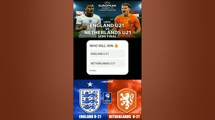 England U21 gegen Niederlande U21 | UEFA U21-Europameisterschaft 2025