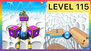 Going Balls. Level 115🎱⚽️🏀All Levels TOP Gameplay iOS Android Mobile Games