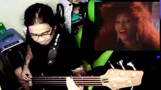 Through The Fire - Chaka Khan Fretless Bass Jam (with Video Inserts)