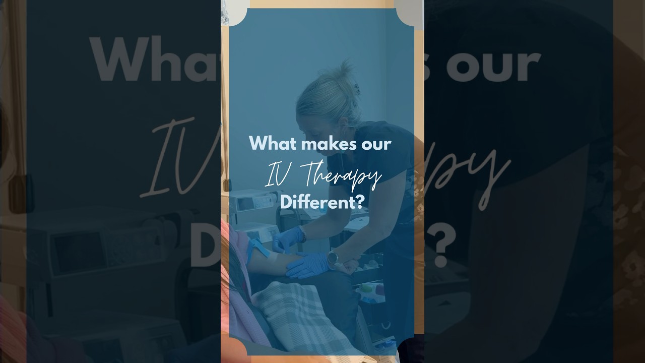 What makes our IV Therapy different? 💧✨ 