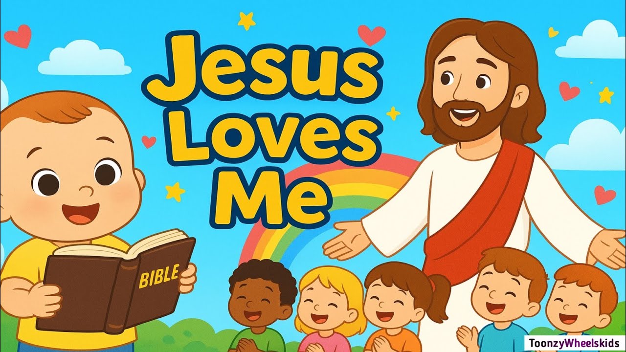 Jesus Loves Me | Classic Christian Children’s Song | Kids Bible Song ...