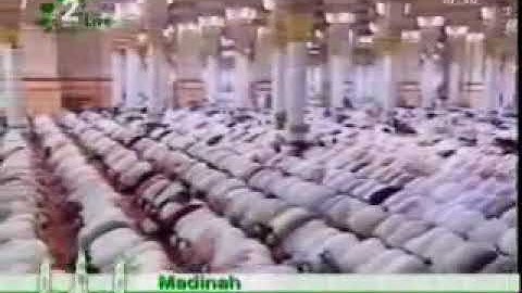 صلاة العشاء 27 سبتمبر 2007 - 15 رمضان 1428هـ الشيخ علي الحذيفي - سورة النجم من 1 - 32