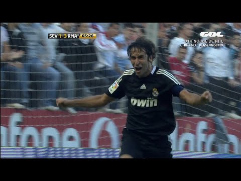 من الذاكرة إشبيلية وريال مدريد الجولة 33 موسم 2008 2009 تعليق يوسف سيف جودة عالية 