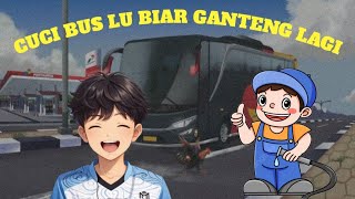 Cara cuci bus di bus simulator Indonesia.                           #bussidmaleo #cucibussimulator screenshot 4
