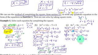 Math 134 -- 3.4 Part 2: Examples 1 - 3