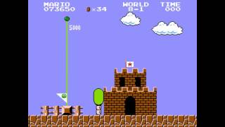 Super Mario Bros Any% Glitchless 5:20 XBRZ