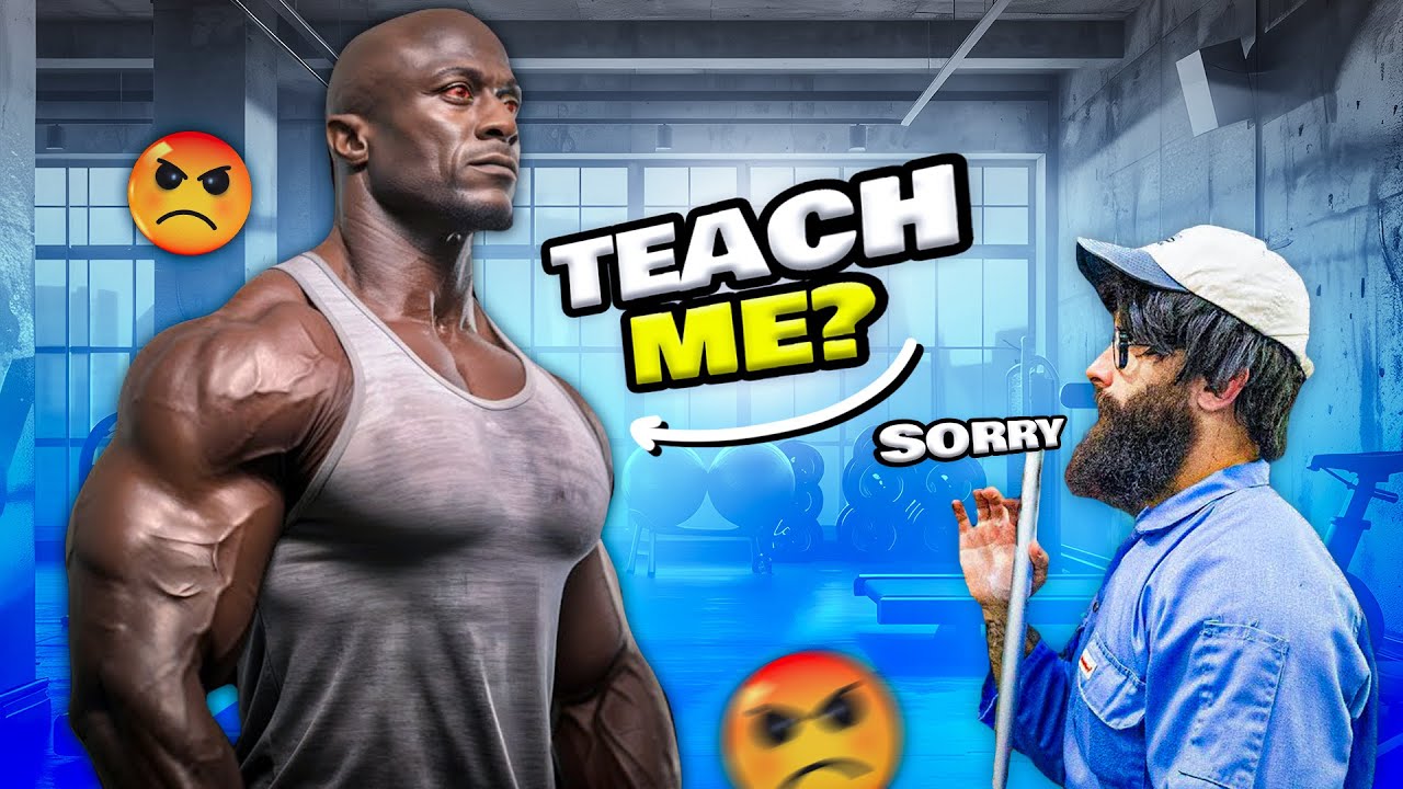 BODYBUILDER VS CLEANER 💪🔥 Anatoly GYM PRANK #16