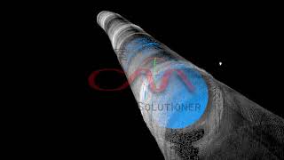 6.9 Meter Pipe Assemble Clash Detection Inside Original Pipe