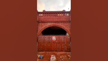 🔥New One Sliding Folding Gate Work #trending #welding #viral