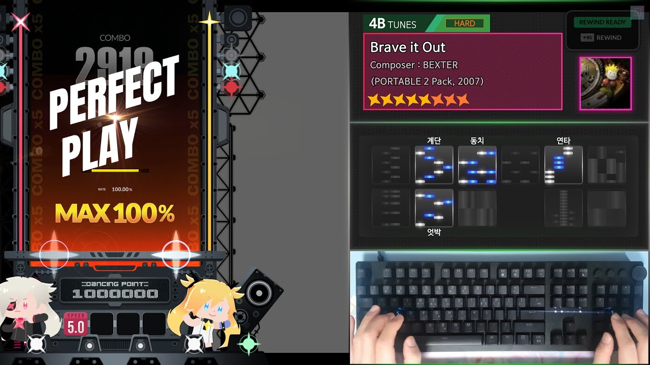 [DJMAX RESPECT V] Brave it Out | 4B HD | ★8