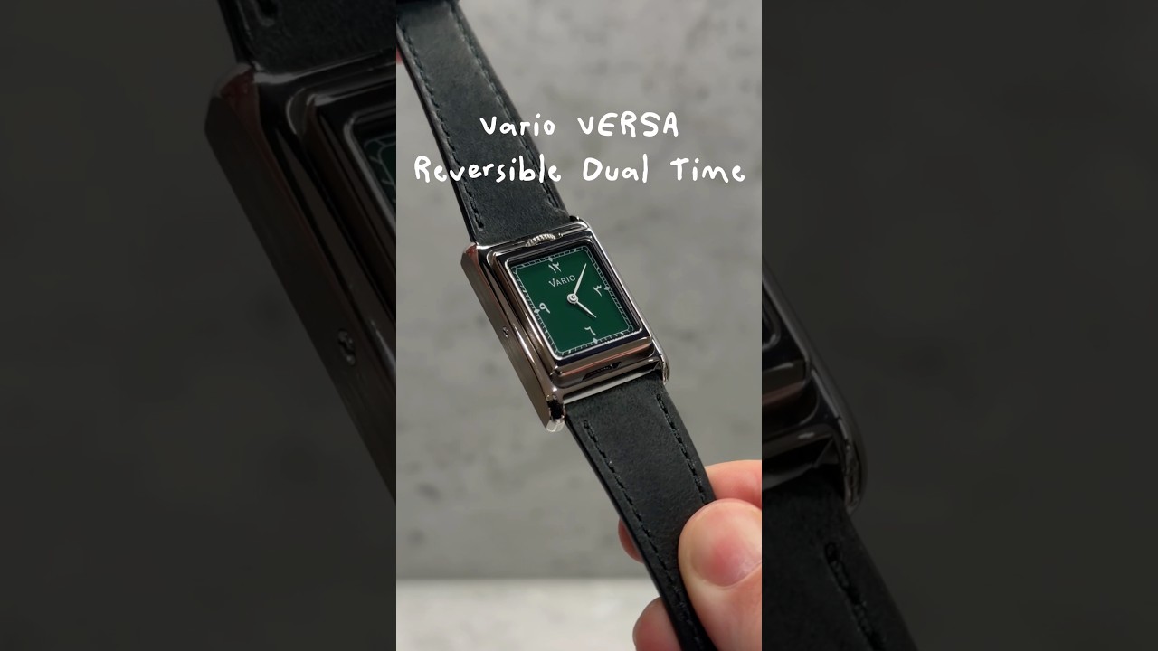 My favourite watch of 2026 so far! The Vario VERSA Reversible Dual