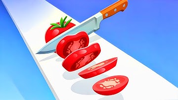 Perfect Slices: Cutting Veg - MAX LEVEL Gameplay Walkthrough (Android, iOS) NEW UPDATE