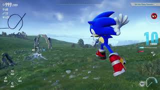 Sonic Frontiers Vs Master Ninja Play As Sonic The Hedgehog