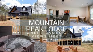 Mountain Peak Lodge - Where Games & Views Meet