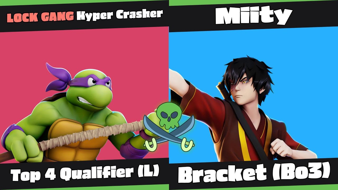 Dutchman's Dungeon 54  Bracket (Bo3) - LOCK GANG | Hyper Crasher (Donatello) VS Miity (Zuko)