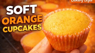 ✨ Bakery Style Orange Cupcakes🍊🧁| Soft, Fluffy & Zesty Delight |Easy Homemade Recipe|Classic Cuisine screenshot 5