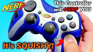 Celebrity SQUEEZABLE Retro Nerf Controller that actually NERFS You Wealth