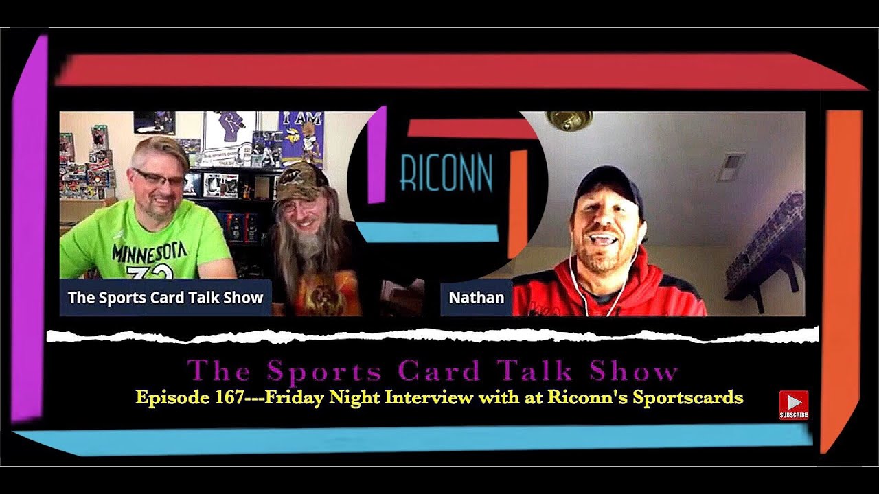 Sports Card Talk Show Interview w/ Nathan at Riconn's Sportscards - 