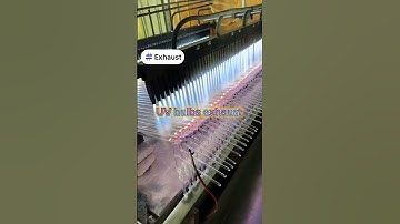 How to exhaust for the uv bulbs#uvlight #fyp #uvxvu #uvfactory #foryourpage #manufacturing #exhaust