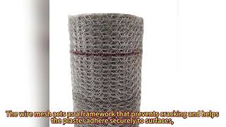 High Quality Galvanized Stucco Wire Netting Stucco Mesh Hexagonal Wire for Construction