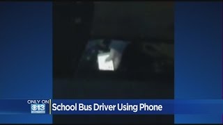 School Bus Driver Accused Of Using Phone Behind The Wheel