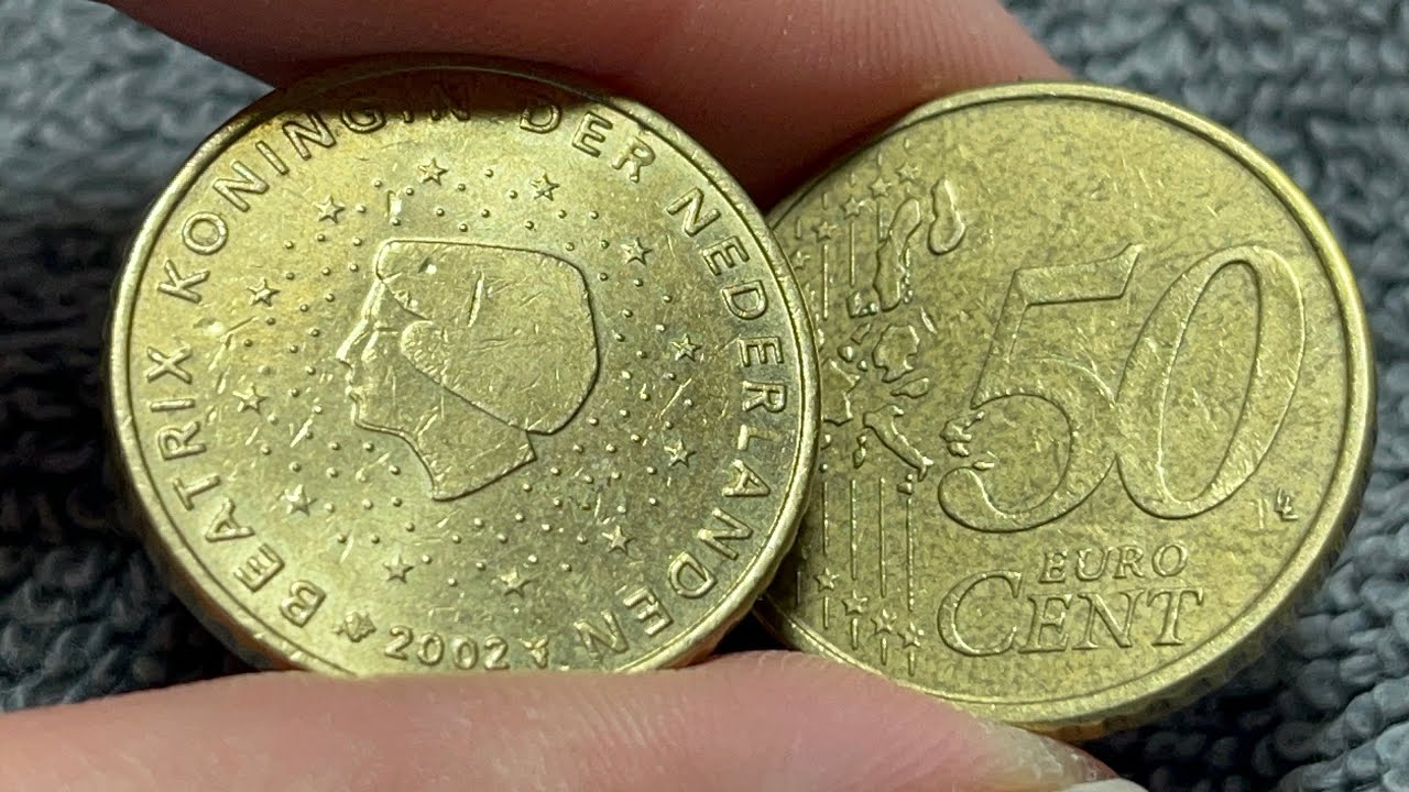 コレクション 50 euro cent 2002 Netherlands 50 Euro Cent Coin • Values, Information, Mintage