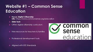 Evaluating Educational Technology: Tools That Support Teaching and Digital Citizenship