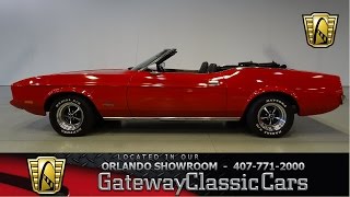 1973 Ford Mustang Convertible Gateway Classic Cars Orlando #499