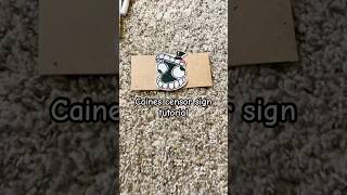 Caine censor sign tutorial #summer #aesthetic #craft #fypシ