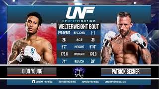 Full Bout Dion Young Vs Patrick Becker