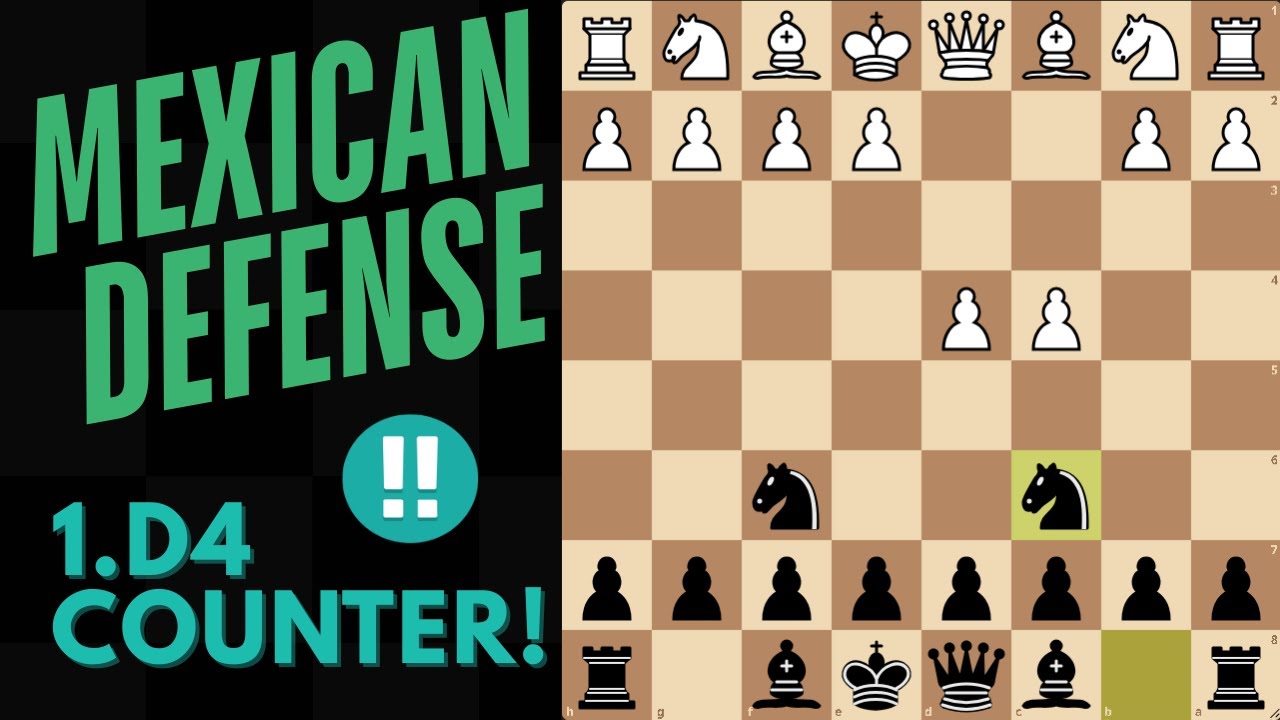 Crush 1.d4 with the Mexican Defense – 3 Winning Variations for Black!