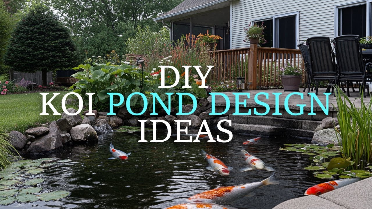 💧Pond Paradise: Design a Stunning Water Feature for Your Home