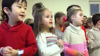 Avery- school Christmas celebration song 4