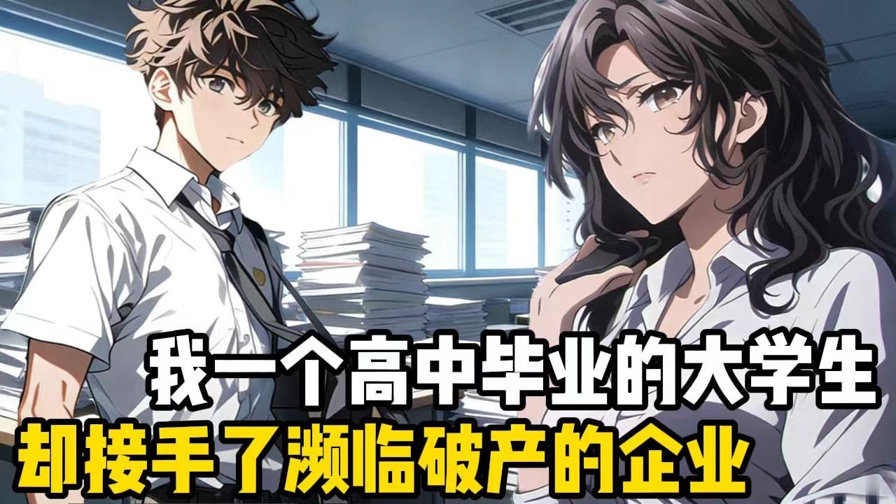 我一個剛剛參加完高考的高中生卻繼承了瀕臨破產的企業，就連父親突然離世，母親神秘失蹤都沒能擊垮我，反而還在股市上賺取第一桶金#爽文 #漫画 #魔幻 #二次元#都市 #热血 #持续更新 #小说 #剧情