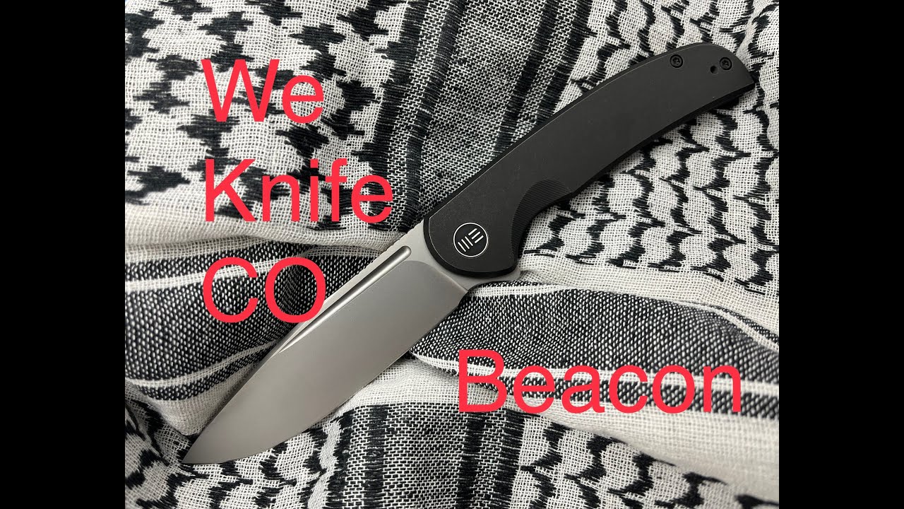 WE Knife Beacon, WE20061B-1 Gray Titanium