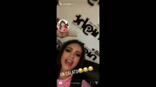 Mayra Goni Y Su Agrupacion En Camerin Cambiandose De Ropa 30-04-18