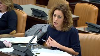 Alexandra Fernández interpela a Gómez-Pomar, ex Presidente de Renfe, na Comisión do Alvia