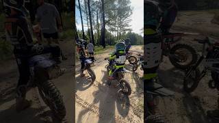 2-strokes and E-bike, Smart brothers go riding on Memorial Day ride. 🇺🇸