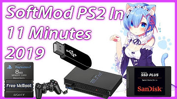 How To Softmod A Fat PS2 With SSD Hard Drive ( in 11 Minutes 2019 )