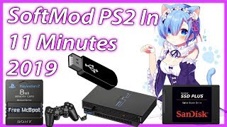 How To Softmod A Fat PS2 With SSD Hard Drive ( in 11 Minutes 2019 ) screenshot 4