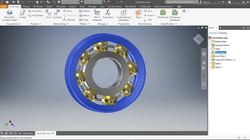 Ball Bearing AutoDesk Inventor