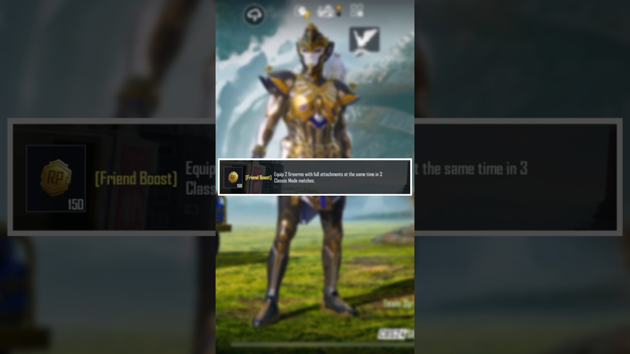 Bgmi/Pubg Mission🔥Equip 2 firearms with full attachment at the same time in 3 classic mode matches