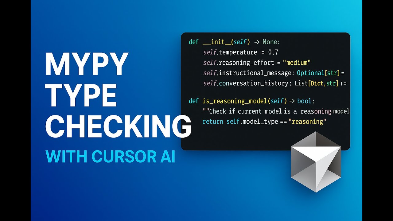 AI Engineering Day 4: Using Cursor to implement Mypy type checks - YouTube